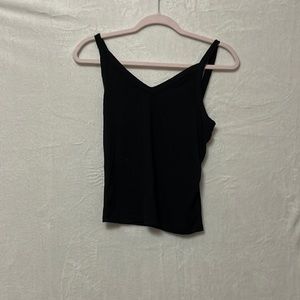 American Eagle ribbed tank top, size large.